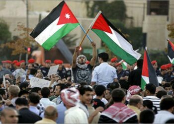 مظاهرات حاشدة في الأردن دعما للمقاومة الفلسطينية وجنين 2025