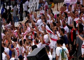 اشتباكات دامية بين جماهير الزمالك وجماهير الاتحاد المنستيري 2025