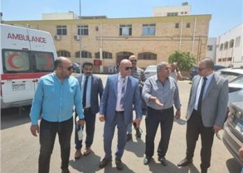 حريق ضخم يلتهم مستشفى حكومي بمصر 2025