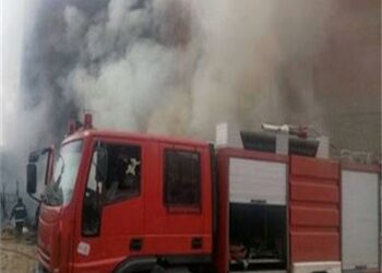 حريق هائل يلتهم مركز بحوث الغازات بمصر 2025