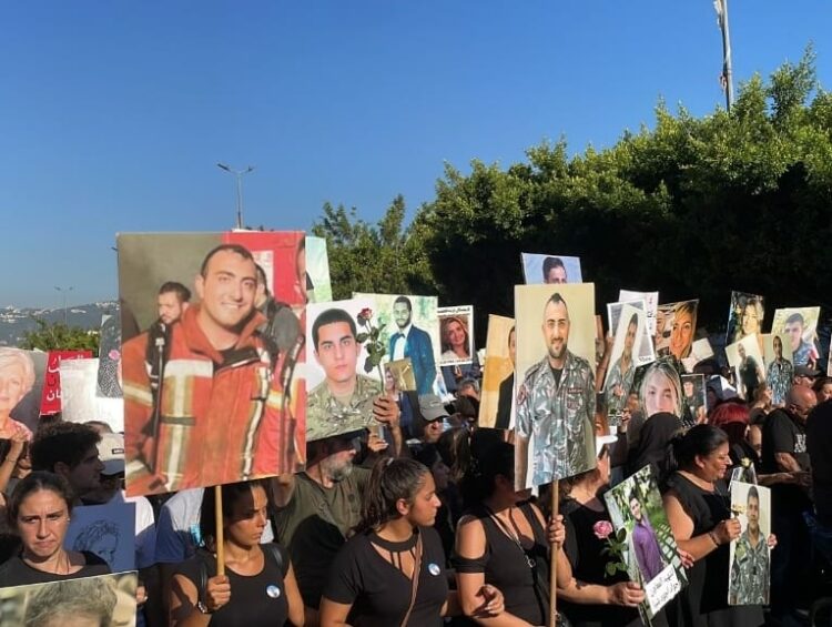 في الذكرى الثالثة لفاجعة 4 آب.. مسيرة لأهالي الضحايا بلبنان  2025