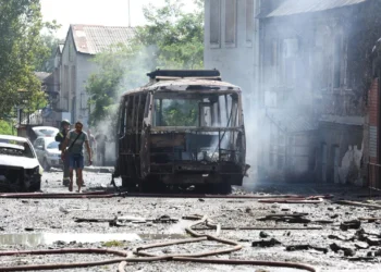 القوات الأوكرانية تستهدف مدينة دونيتسك بقذائف "الناتو" 2025