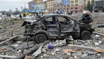  لاول مرة …المسيرات الروسية تدمر دبابتين سويديتين فى لوجانسك 2025