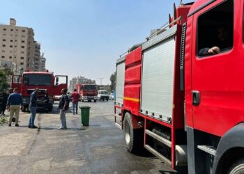  القاهرة المنكوبة .. ...حريق يلتهم 32 مركبة بنفس المنطقة في مصر   بعد انهيار عقار 2025