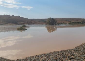 وزارة الموارد المائية والري تكشف حالة السد الركامي بوادي إسماعيل بعد سيول مطروح  2025