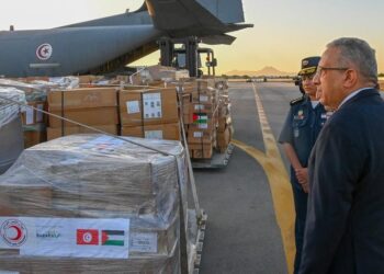 تونس ترسل مساعدات طبية للشعب الفلسطيني 2025