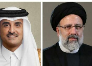 أمير قطر يبحث مع الرئيس الإيراني الوضع في غزة 2024