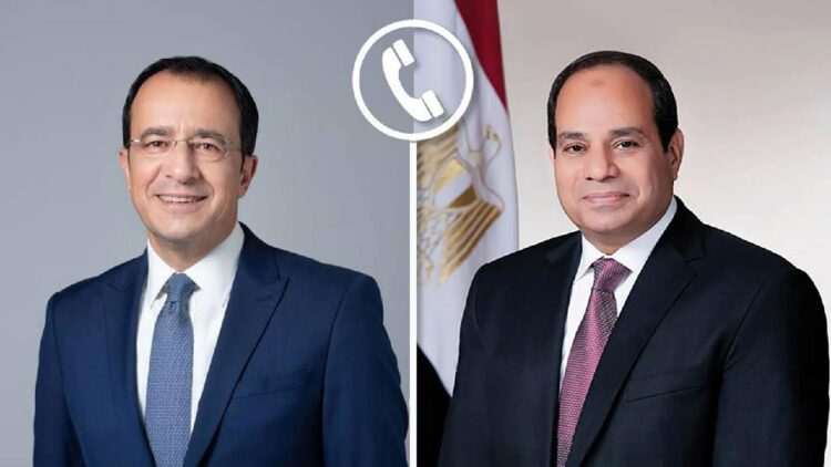 السيسي يبحث رئيس قبرص جهود مصر من أجل التهدئة بين الجانبين الفلسطيني والإسرائيلي 2024