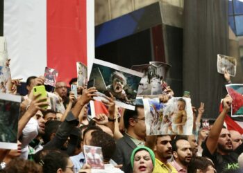 نقابة الصحفيين المصريين تنظم وقفة حاشدة لدعم الشعب الفلسيطني 2024