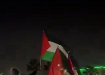 الأردن: احتجاجات حاشدة أمام السفارة الأمريكية في عمان 2024