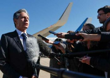 بلينكن في إسرائيل لبحث وضع المدنيين الفلسطينيين 2025