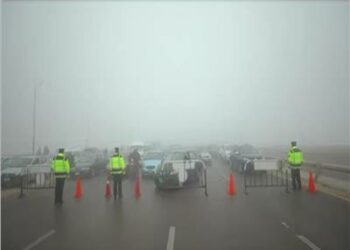 غلق كافة الطرق السريعة بسبب الشبورة بمصر  2025