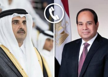 أمير قطر يهنئ السيسي بانتخابه لولاية رئاسية جديدة 2024