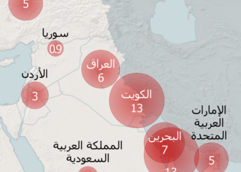 ننشر …مواقع القواعد العسكرية الأمريكية في الشرق الأوسط 2024