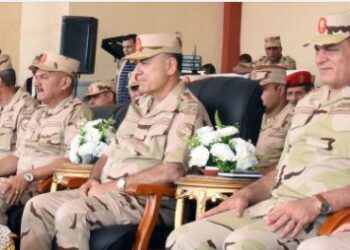 أسامة عسكر يشهد مشروع مراكز القيادة الخارجى بأحد تشكيلات الجيش الثالث الميدانى 2024