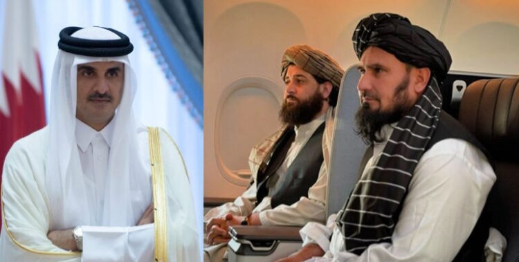 أمير قطر يلتقي وزير دفاع طالبان في زيارة غيرة معلنة إلى الدوحة 2024