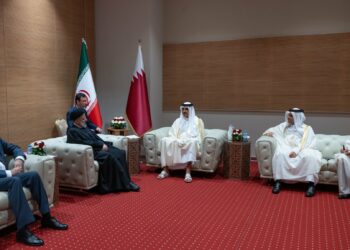 أمير قطر ورئيس إيران يبحثان العلاقات الثنائية والوضع في غزة 2024