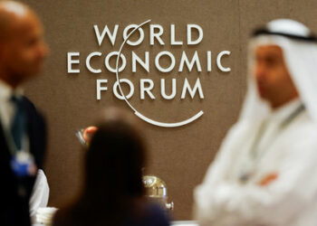 Visitors attend the World Economic Forum (WEF) in Riyadh, Saudi Arabia, April 28, 2024. REUTERS/Hamad I Mohammed