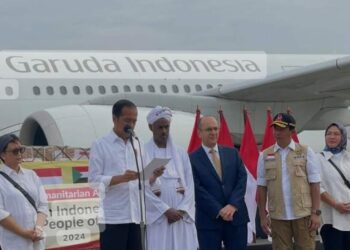 إندونيسيا ترسل مساعدات لفلسطين والسودان 2024