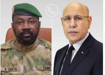 رسالة من غويتا إلى الغزواني لمنع تصعيد عسكري بين مالي وموريتانيا 2024