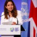 Morocco's Energy Minister Leila Benali speaks during the UN Climate Change Conference (COP26), in Glasgow, Scotland, Britain, November 4, 2021. REUTERS/Phil Noble