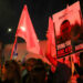 People take part in a protest calling for the release of hostages kidnapped in the deadly October 7 attack on Israel by the Palestinian Islamist group Hamas, in Tel Aviv, Israel, April 29, 2024. REUTERS/Shannon Stapleton
