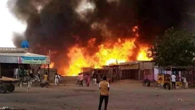 قصف الفاشر يشعل غضب السودان ضد الاتحاد الأوروبي 2024