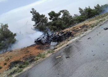 مقتل قياديان بـ حزب الله بهجوم سيرة إسرائيلية على طريق دمشق بيروت 2024