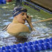 Mar 19, 2022; Atlanta, Georgia, USA; Penn Quakers swimmer Lia Thomas after the 100 free at the NCAA Swimming & Diving Championships at Georgia Tech. Mandatory Credit: Brett Davis-USA TODAY Sports