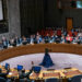 Members of the United Nations Security Council vote on a resolution on non-proliferation during a meeting on the maintenance of International Peace and Security Nuclear disarmament and non-proliferation at U.N. headquarters in New York City, U.S., May 20, 2024. REUTERS/Eduardo Munoz