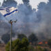 A view of bushes burning following over border rockets launching to Israel from Lebanon, amid ongoing cross-border hostilities between Hezbollah and Israeli forces, in northern Israel June 12, 2024. REUTERS/Ayal Margolin. ISRAEL OUT. NO COMMERCIAL OR EDITORIAL SALES IN ISRAEL
