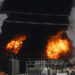 Smoke rises following a fire at an oil refinery, on the outskirts of Erbil, Iraq, June 13, 2024. REUTERS/Khalid Al-Mousily     TPX IMAGES OF THE DAY