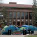 FILE PHOTO: A coalition of University of Michigan students camp in the Diag to pressure the university to divest its endowment from companies that support Israel or could profit from the ongoing conflict between Israel and the Palestinian Islamist group Hamas, on the University of Michigan college campus in Ann Arbor, Michigan, U.S., April 23, 2024. REUTERS/Rebecca Cook/File Photo