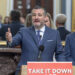 Sen. Ted Cruz, R-Texas, speaks about a bill to help protect victims of deepfakes and revenge porn, at the Capitol in Washington, Tuesday, June 18, 2024. (AP Photo/J. Scott Applewhite)