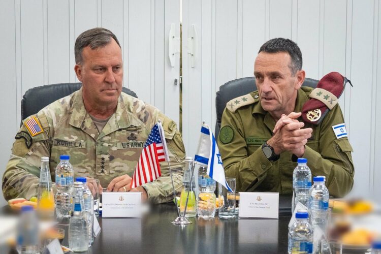 اجتماع عسكري أمريكي إسرائيلي لبحث تهديد وكلاء إيران وحرب غزة 2024