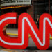 The CNN logo stands outside the venue of the second Democratic 2020 U.S. presidential candidates debate, in the Fox Theater in Detroit, Michigan, U.S., July 30, 2019.    REUTERS/Brian Snyder