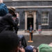 Outgoing British Prime Minister Rishi Sunak delivers a speech at Number 10 Downing Street, following the results of the elections, in London, Britain, July 5, 2024. REUTERS/Claudia Greco