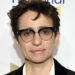 FILE - Masha Gessen attends the 68th National Book Awards Ceremony and Benefit Dinner at Cipriani Wall Street on Nov. 15, 2017, in New York. The U.S. journalist and author was convicted in absentia Monday, July 15, 2024 by a Moscow court on charges of spreading false information about the military and was sentenced to eight years in prison. (Evan Agostini/Invision/AP, File)