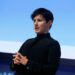 FILE PHOTO: Founder and CEO of Telegram Pavel Durov delivers a keynote speech during the Mobile World Congress in Barcelona, Spain February 23, 2016. REUTERS/Albert Gea/File Photo