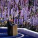 Democratic vice presidential nominee Minnesota Gov. Tim Walz speaks during the Democratic National Convention Wednesday, Aug. 21, 2024, in Chicago. (AP Photo/Morry Gash)