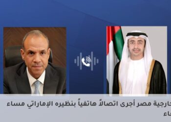 وزيرا خارجية مصر والإمارات يؤكدان ضرورة وقف حرب إسرائيل على غزة 2025