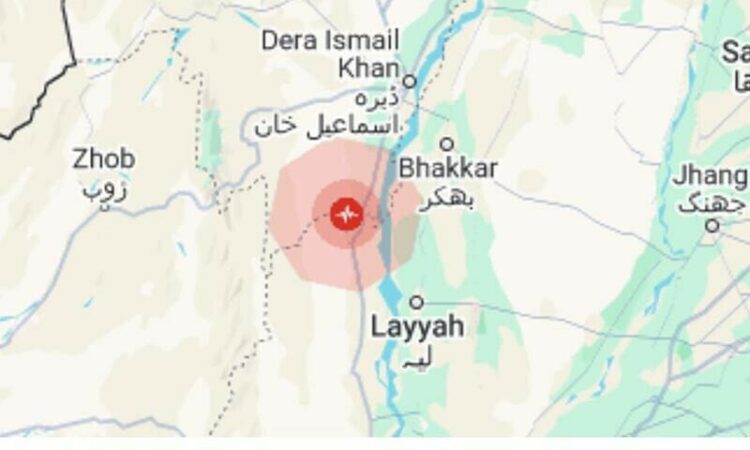 زلزال بقوة 5.7 ريختر يضرب إقليم البنجاب في باكستان ويثير حالة من الذعر 2024