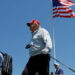 Former U.S. President Donald Trump walks as he participates in the Pro-Am tournament, ahead of the LIV Golf Invitational at the Trump National Golf Club in Sterling, Virginia, U.S. May 25, 2023.  REUTERS/Jonathan Ernst