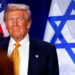 Republican presidential nominee and former U.S. President Donald Trump looks on as he attends a "Fighting Anti-Semitism in America Event" with Dr. Miriam Adelson and Jewish leaders in Washington, U.S., September 19, 2024. REUTERS/Piroschka van de Wouw