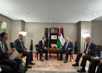 وزير الخارجية يلتقي مع الرئيس الفلسطيني بنيويورك 2024