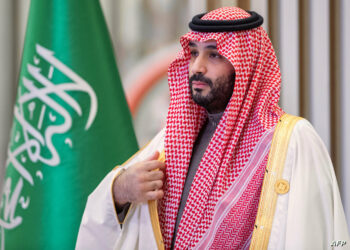 This handout picture released by the Saudi Press Agency SPA shows Saudi Press Agency SPA shows Saudi Crown Prince Mohammed bin Salman during the forty-third session of the Gulf Cooperation Council (GCC), in the Saudi capital Riyadh, on the sidelines of the Gulf Arab Chinese Summits, on December 9, 2022. (Photo by Bandar AL-JALOUD / various sources / AFP) / === RESTRICTED TO EDITORIAL USE - MANDATORY CREDIT "AFP PHOTO / HO / SPA" - NO MARKETING NO ADVERTISING CAMPAIGNS - DISTRIBUTED AS A SERVICE TO CLIENTS ===