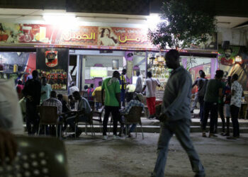 General view of a Sudanese coffee shop, where the number of Sudanese clients has increased in recent years after the economic and political conditions in their country deteriorated, at Ain Shams district area in Cairo, Egypt September 13, 2022. REUTERS/Hadeer Mahmoud