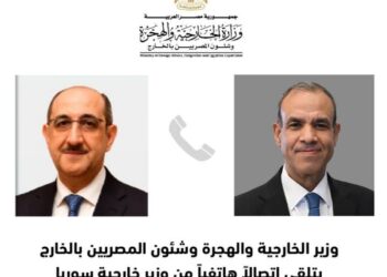 وزير الخارجية المصري يبحث مع نظيره السوري سبل تعزيز الدعم العربي لسوريا 2024