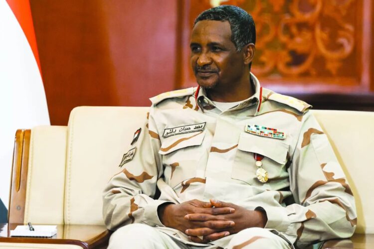 الدعم السريع يعلن عن حكومة جديدة، بدء تقسيم السودان 2024