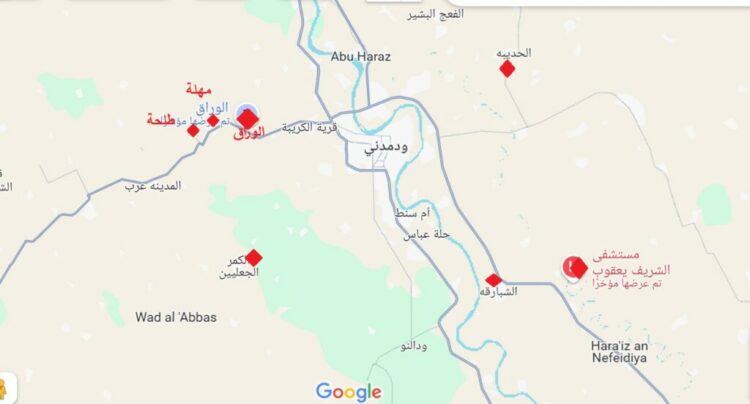 الجيش السوداني يطوق ود مدني عاصمة الجزيرة من ثلاث محاور 2025